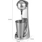 Clatronic BM 3472 Drink mikser 65W Rustfrit stål Clatronic BM 3472 Drink mikser 65W Rustfrit stål